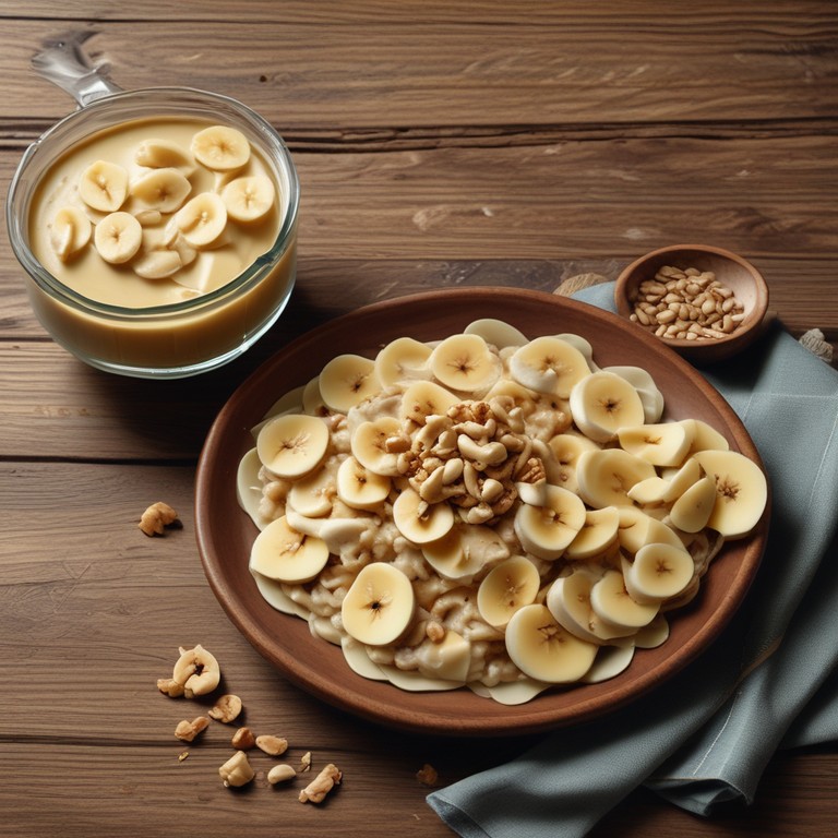 Creamy Banana Peanut Butter Delight