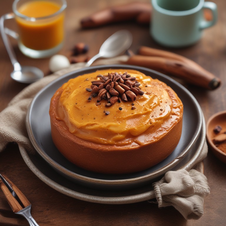 Pudim de Batata Doce com Ovo e Leite