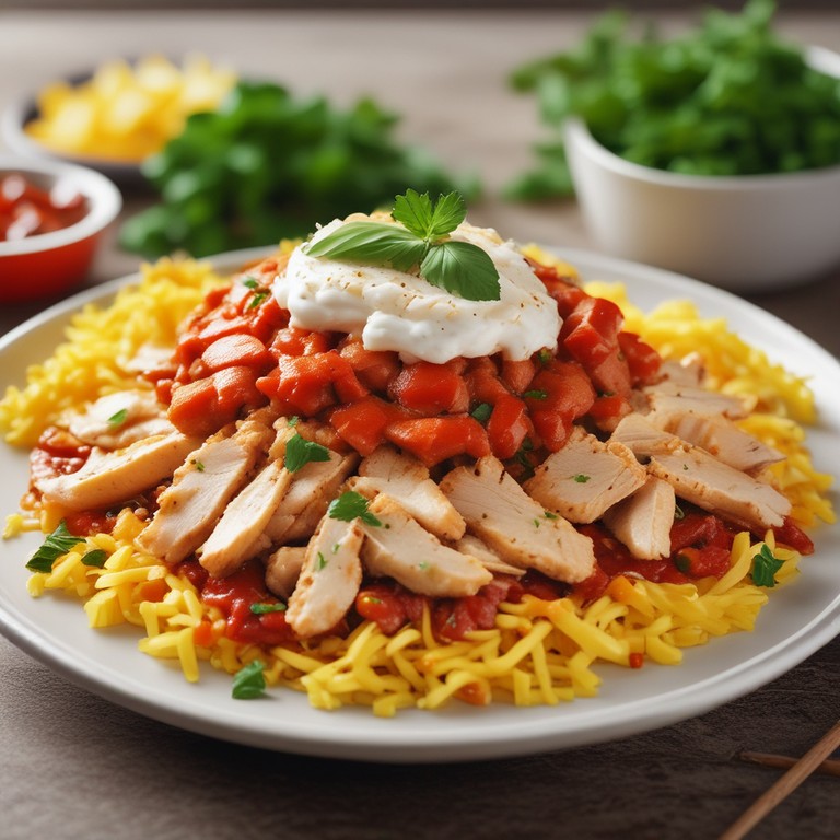 Frango Cremoso com Maionese e Batata Palha