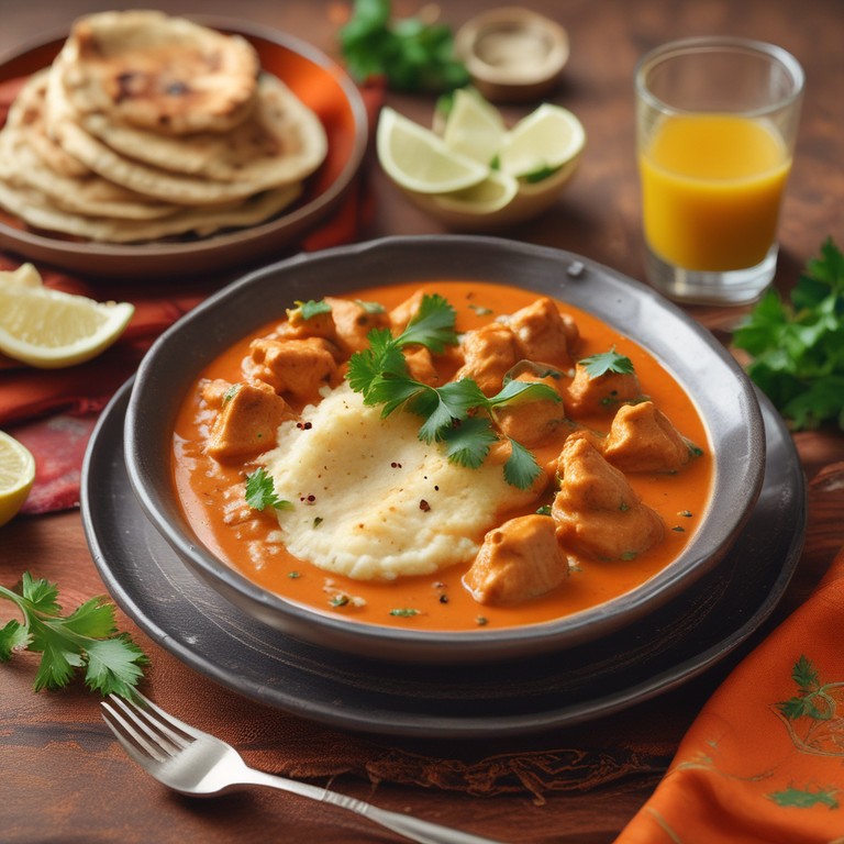 Creamy Butter Chicken with Aromatic Spices