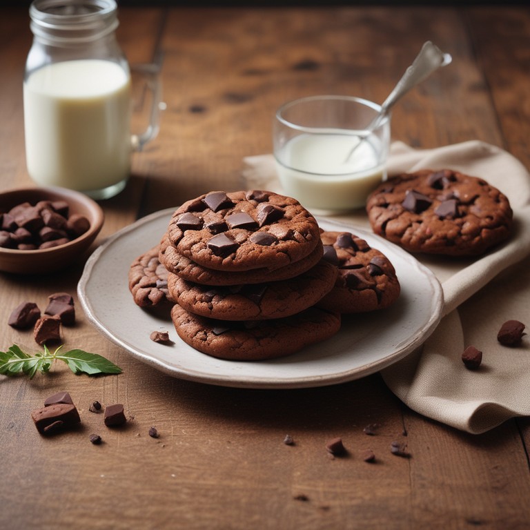 Bolachas de Chocolate com Paprika e Orégano