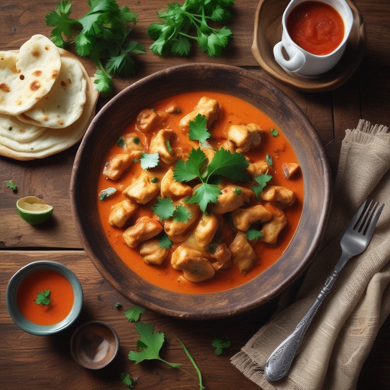 Creamy Butter Chicken with Tomato Sauce
