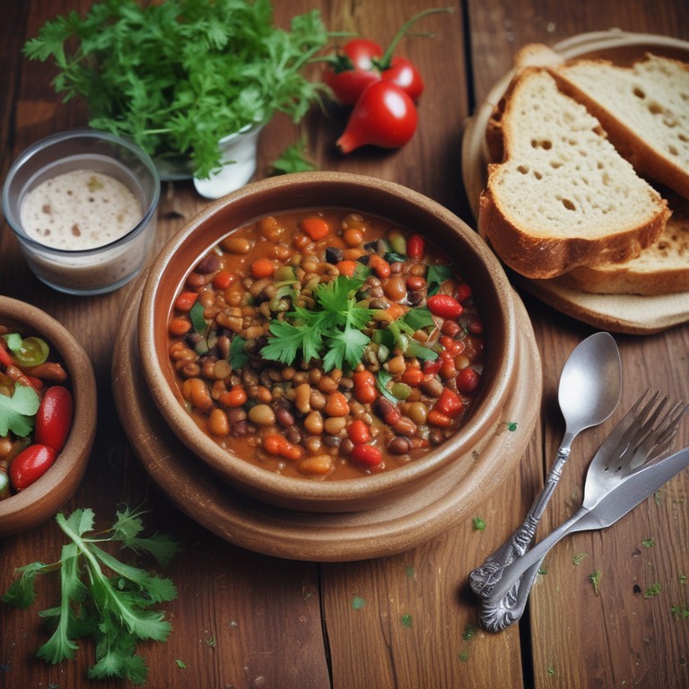 Lentilles et Haricots Savoureux