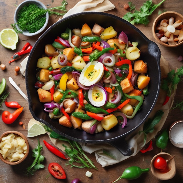 Spicy Canned Vegetable Stir-Fry