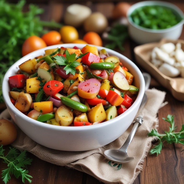 Spicy Canned Vegetable Medley