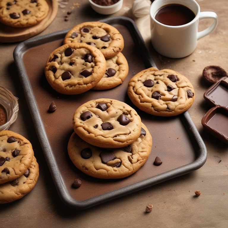 Galletas de Mantequilla de Maní y Chocolate