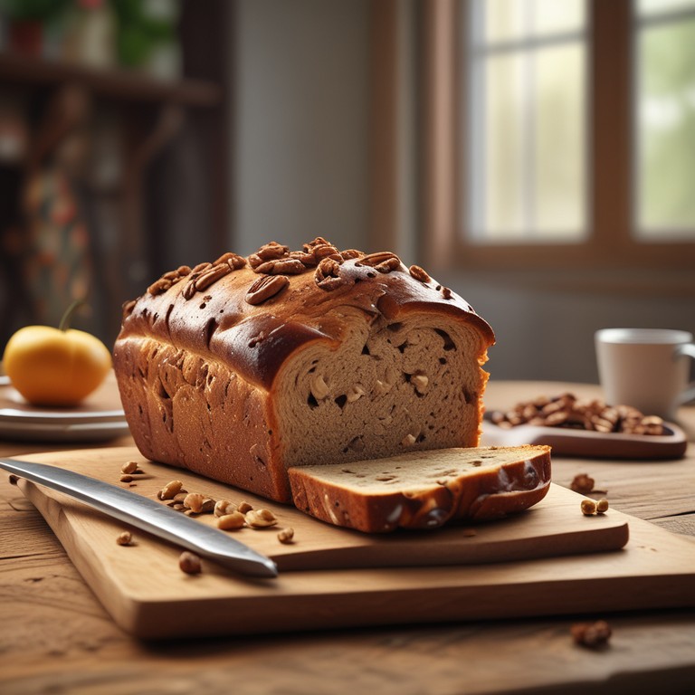 Walnuss-Dinkelbrot ohne Honig