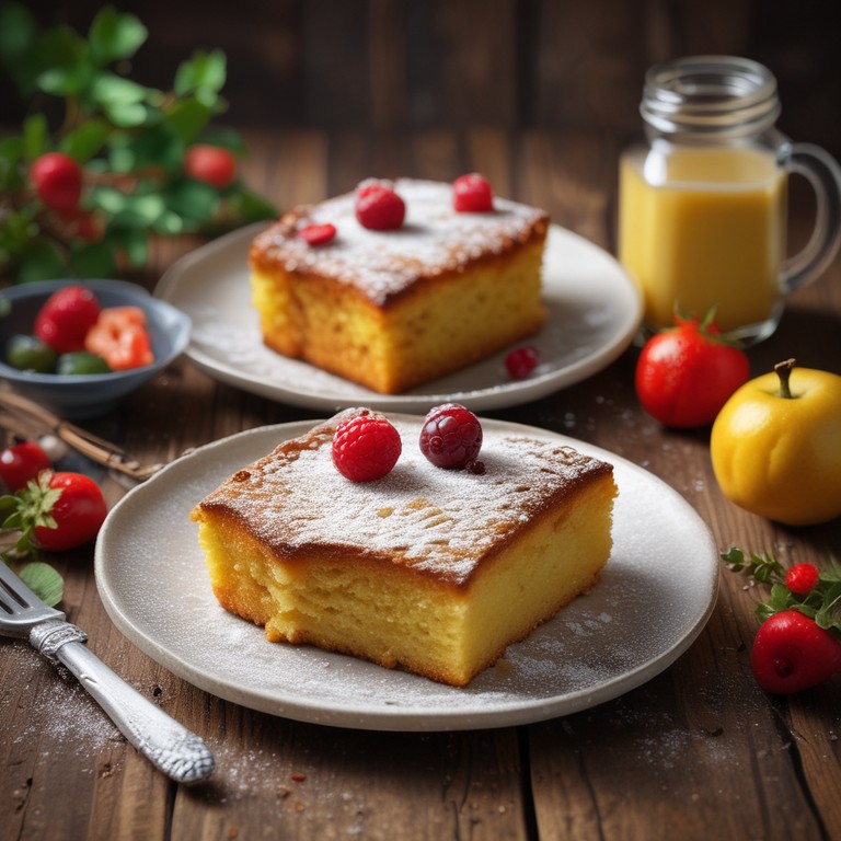 Delicioso Pastel de Mantequilla y Azúcar