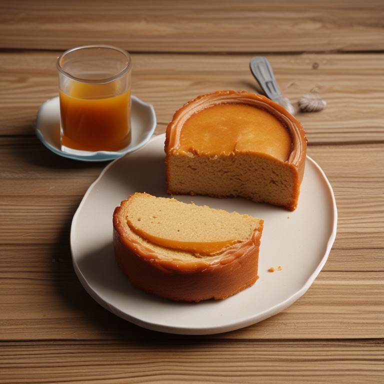 Bolo de Trigo com Açúcar Caramelizado