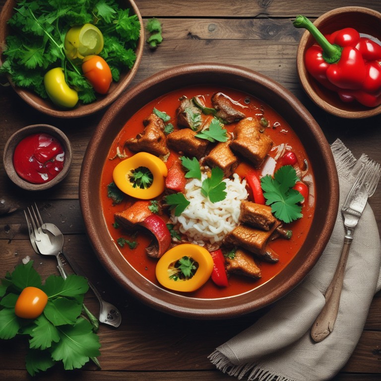 Curry de Yak et Requin à la Noix de Coco