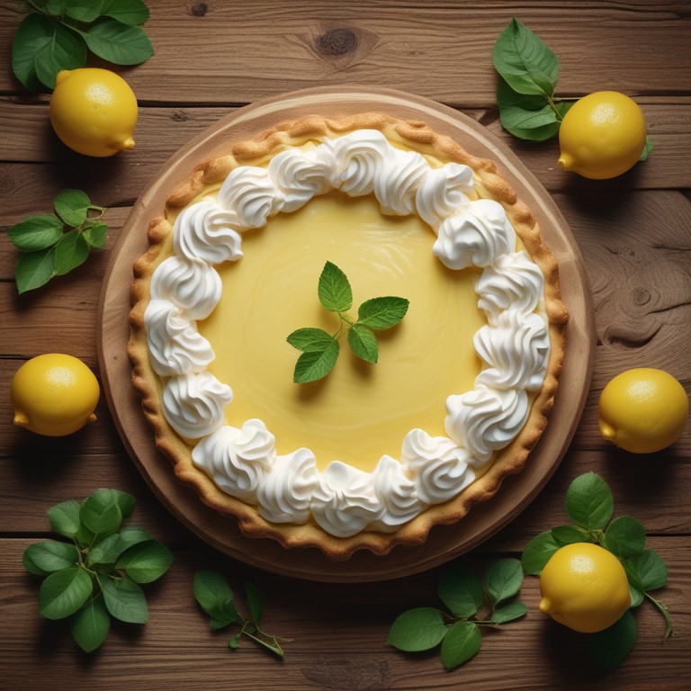 Pay de Limón Clásico con Merengue