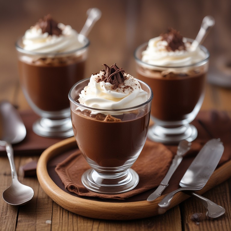 Mousse de Chocolate Sem Leite Condensado com Chocolate em Pó