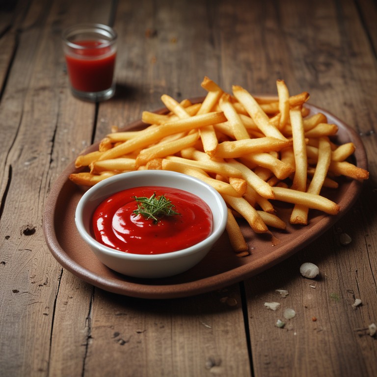 Papas Fritas al Horno Crujientes