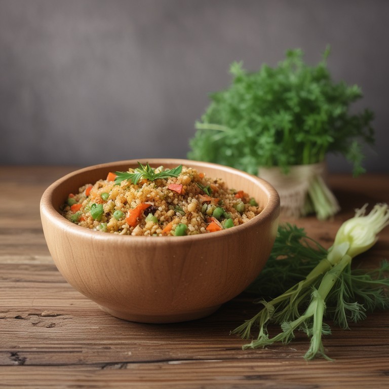 Quinoa aux Poireaux Savoureux