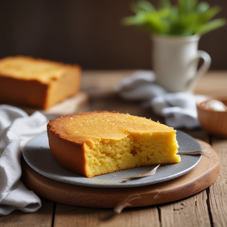 Bolo Fubá Mimoso com Ovo e Maizena
