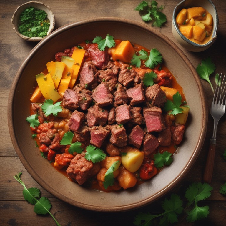 Carne Moída com Abóbora Suculenta