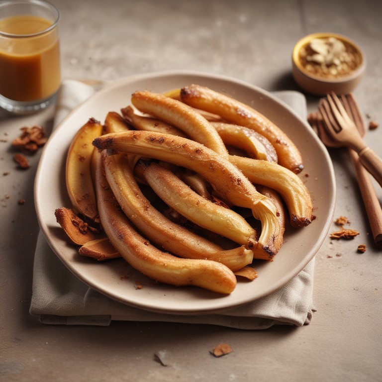 Plátanos Crujientes en la Freidora de Aire