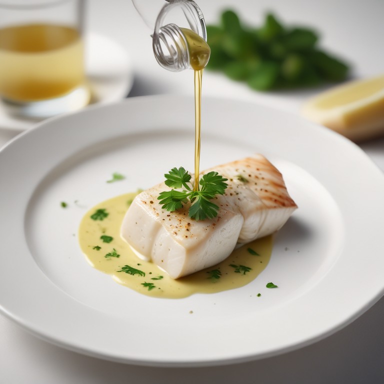 Sauce au Pastis pour Poisson Blanc