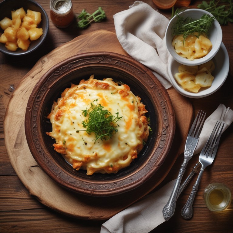 Merluza al Horno con Queso y Cebolla