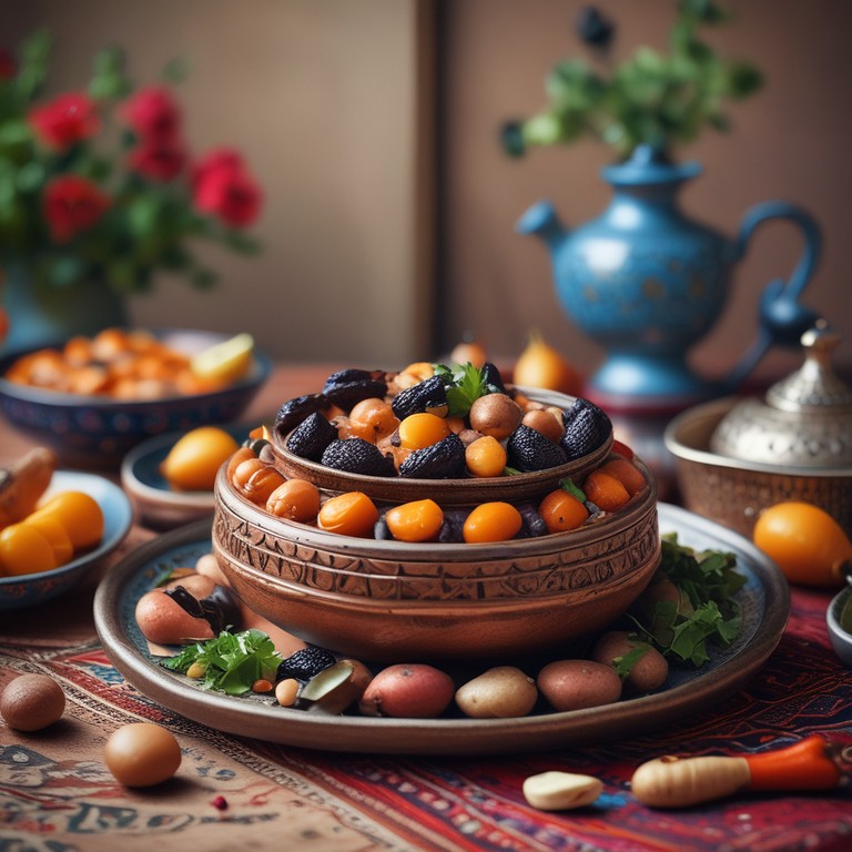 Tajine de Pruneaux aux Épices