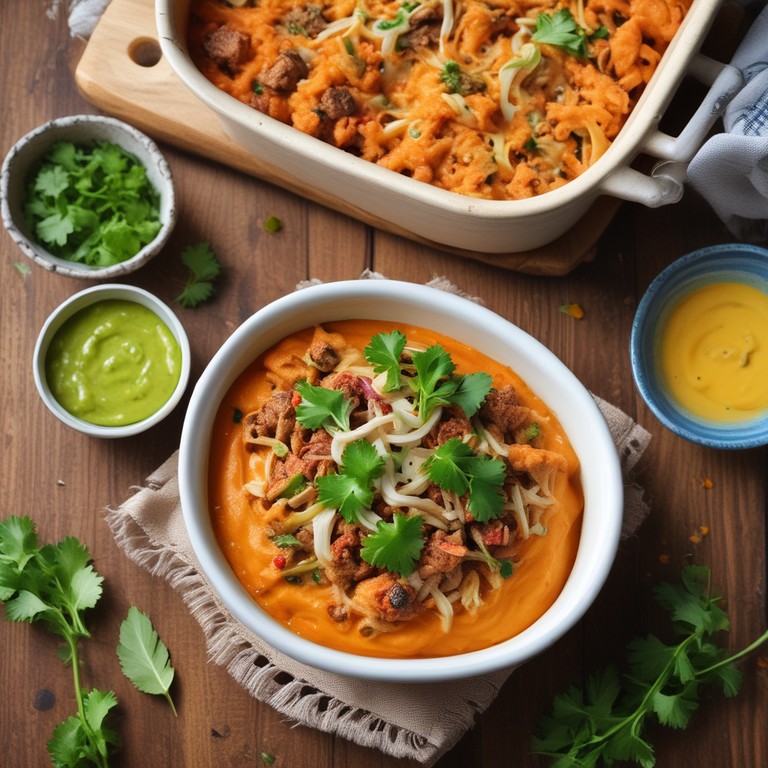 Escondidinho de Batata com Carne e Frango