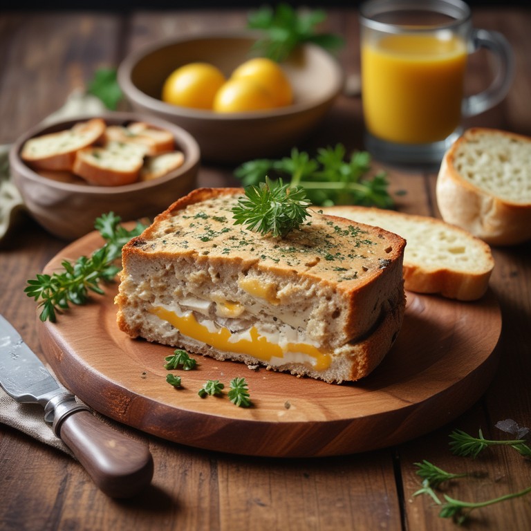 Pâté de Pâtes aux Œufs et Fromage Râpé avec Beurre de Cacahuète