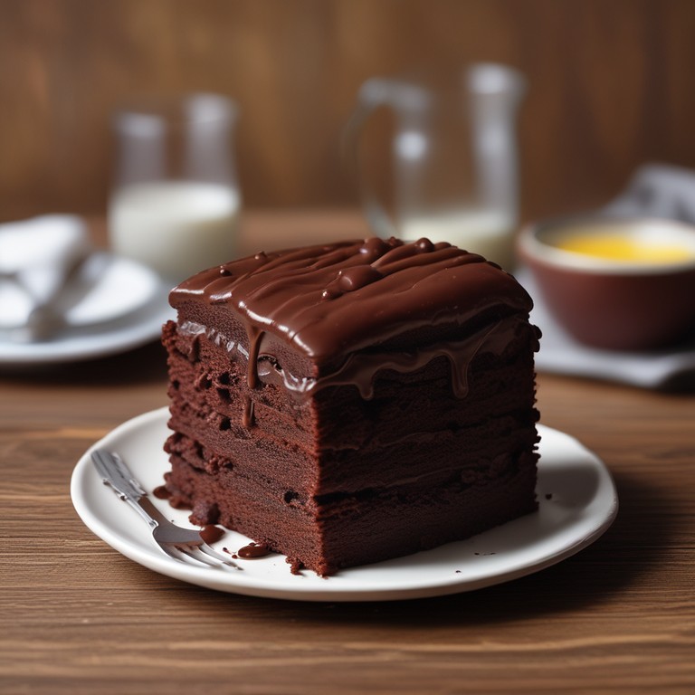 Bolo de Chocolate com Leite Condensado