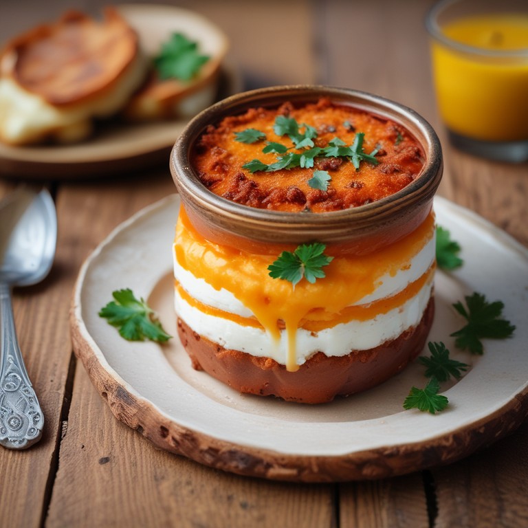 Escondidinho de Batata Doce com Carne Moída e Queijo