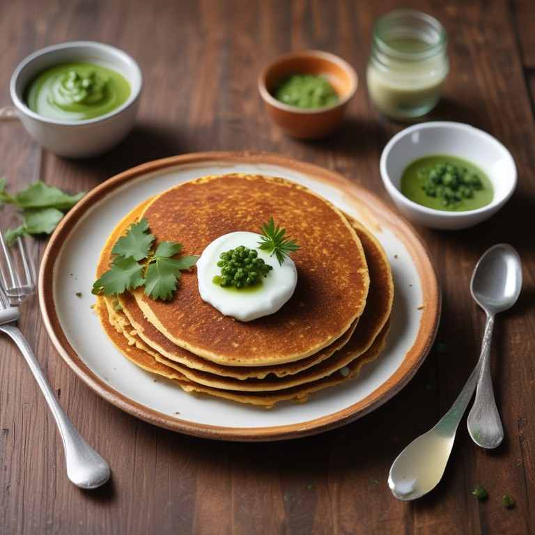 Protein-Packed Quinoa and Dal Pancakes