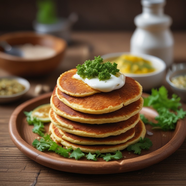 Protein-Packed Quinoa and Dal Pancakes