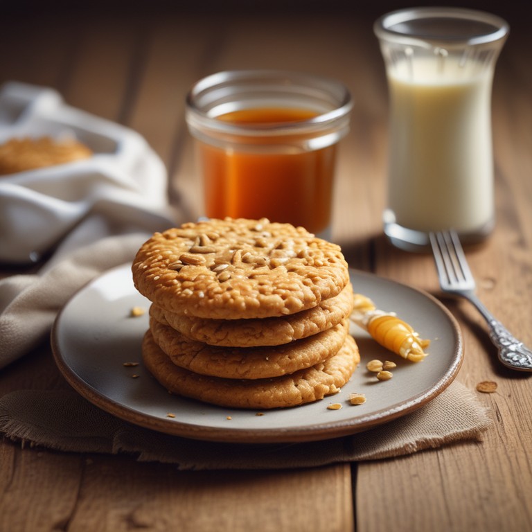 Honey Oat Biscuit Delight