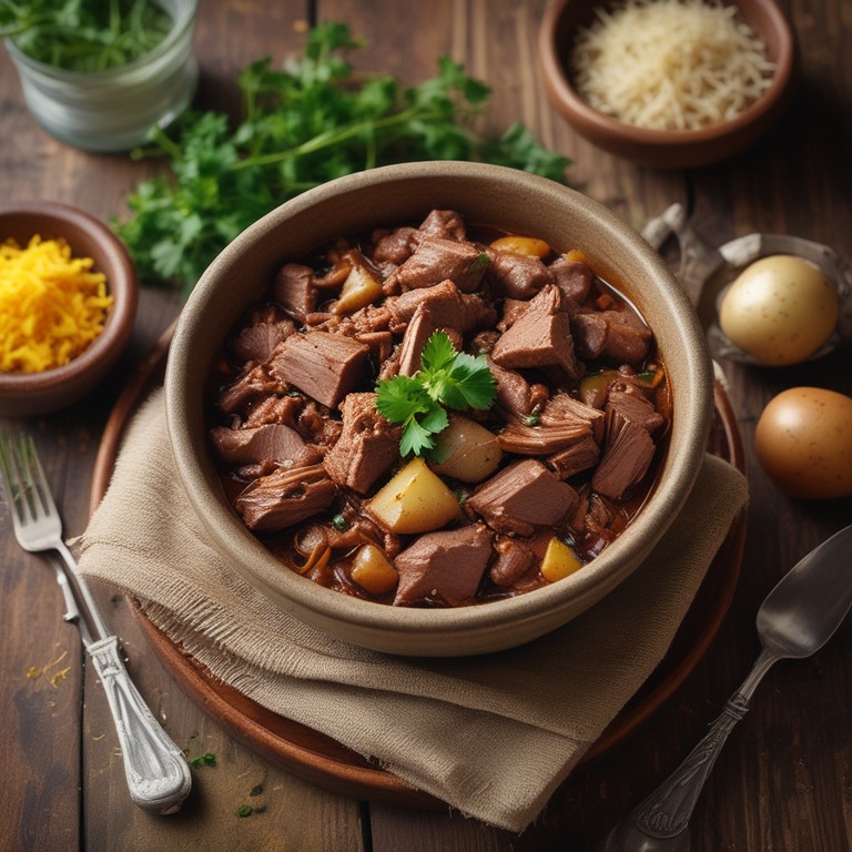 Carne Picada com Batata Suculenta