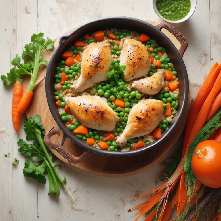 Simple One-Pot Chicken and Rice Delight