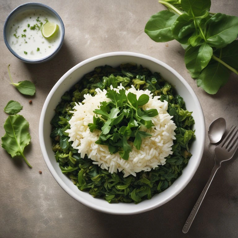 Flavorful Spinach Rice (Keerai Rice) - Mr. Cook
