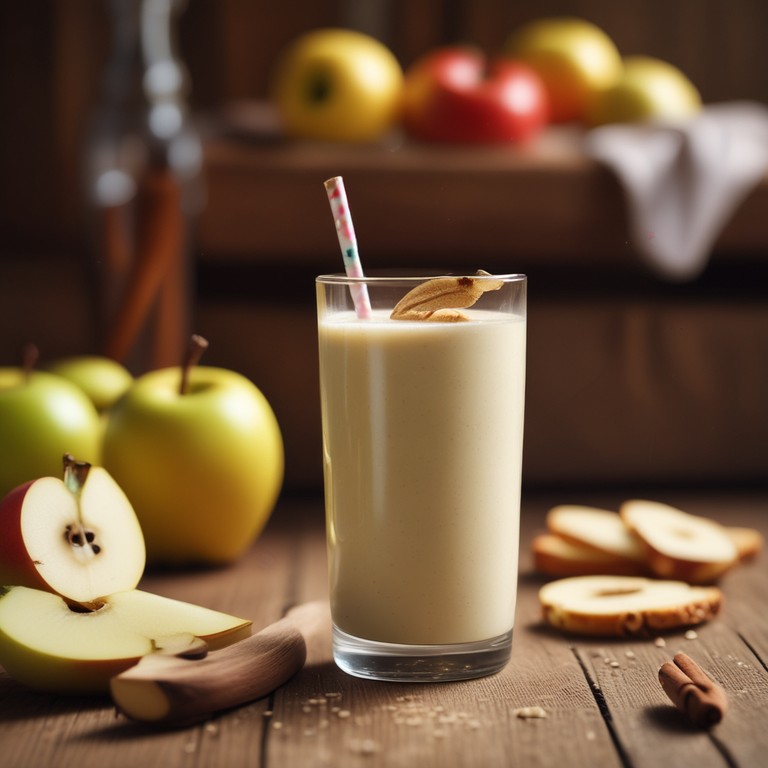 Delicious Apple-Banana Smoothie