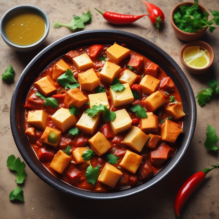 Kadhai Paneer - Spicy Indian Cottage Cheese Stir-Fry