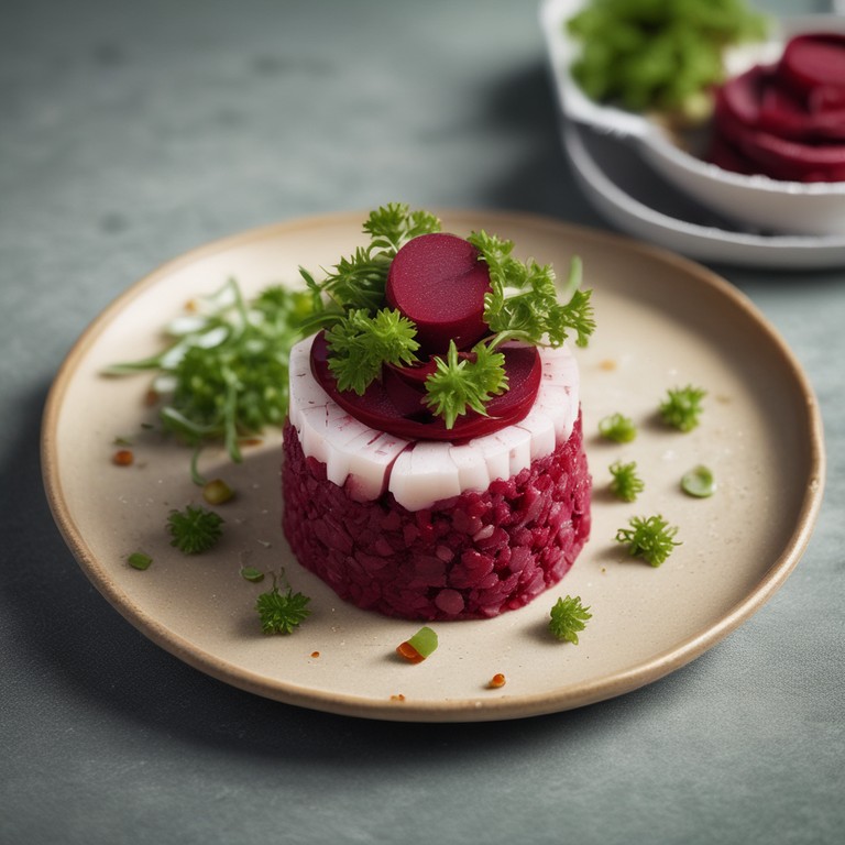 Tartare de Betterave et de Pomme Gourmand