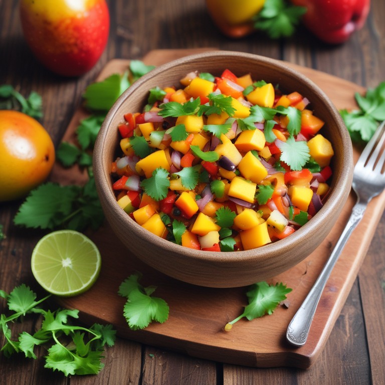 Sweet and Spicy Mango Salsa