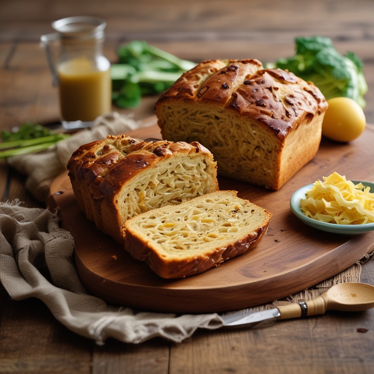 Savory Cabbage and Carrot Bread