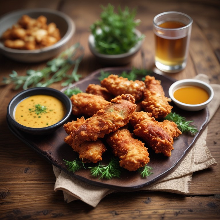 Frango Empanado Crocante com Farinha de Arroz
