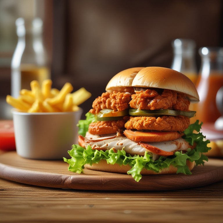 Crispy Spiced Chicken Sandwich