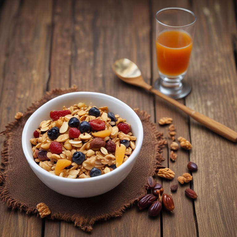 Deliciously Crunchy Homemade Granola Cereal
