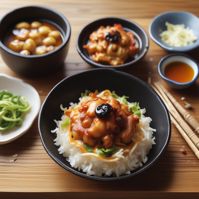 Vegetarische Takoyaki-Sauce