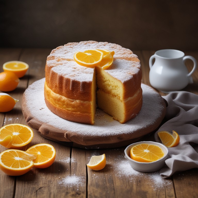 Bolo de Laranja Fofinho