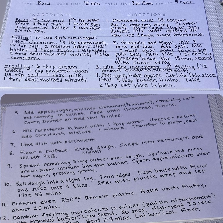 Apple Pie Cinnamon Buns