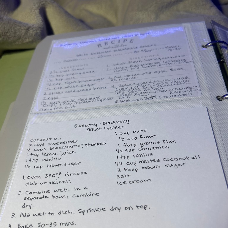 Blueberry-Blackberry Skillet Cobbler