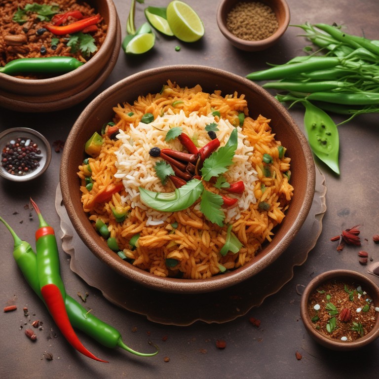 Spicy Garam Masala Rice
