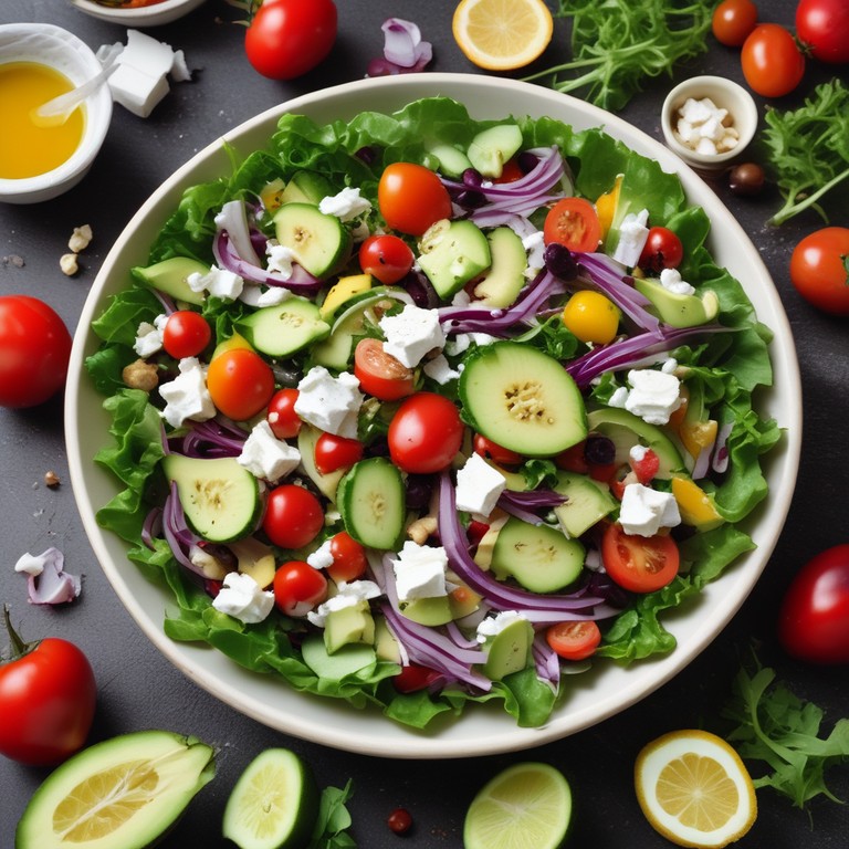 Salada Tropical Refrescante
