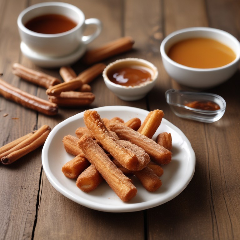 Churros Crocantes com Recheio de Doce de Leite