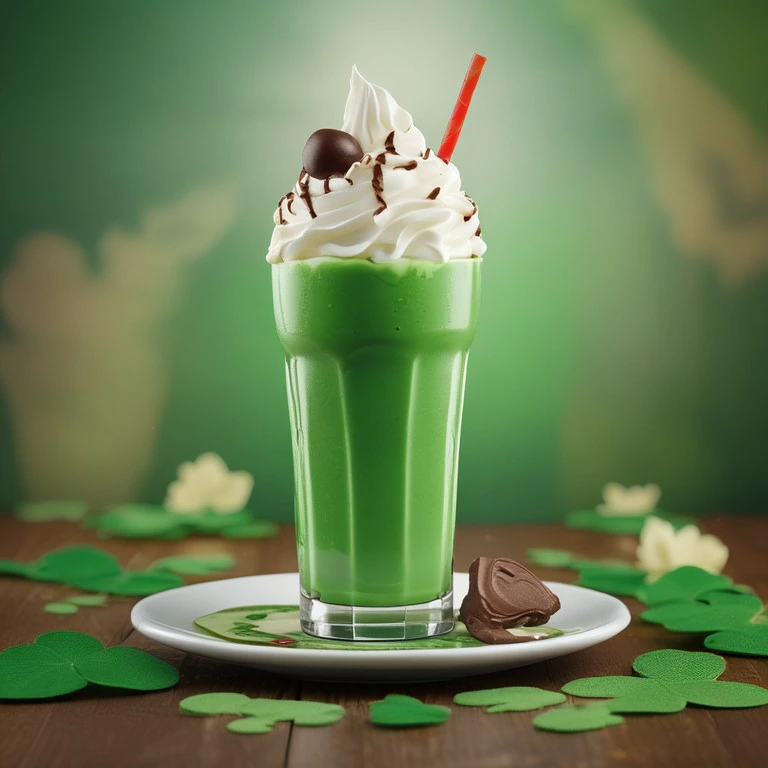 Minty Shamrock Shake Delight